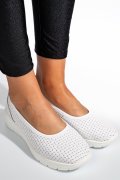 ESPADRILE WHITE PIELE NATURALA FSP003-641
