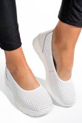 ESPADRILE WHITE PIELE NATURALA FSP003-641