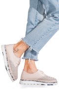 PANTOFI ROZ PIELE NATURALA JSPY3930