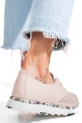 PANTOFI ROZ PIELE NATURALA JSPY3930