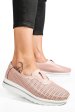 Espadrile roz piele naturala xsph3011