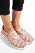 ESPADRILE ROZ PIELE NATURALA XSPH3011