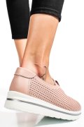 ESPADRILE ROZ PIELE NATURALA XSPH3011