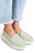MOCASINI OLIVE PIELE NATURALA TSP5935