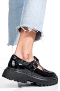 MOCASINI NEGRI PIELE NATURALA LACUITA FSP002287