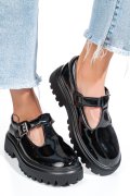 MOCASINI NEGRI PIELE NATURALA LACUITA FSP002287