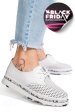 Pantofi albi piele naturala jspy3930