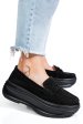 Mocasini negri piele naturala intoarsa fsp002295