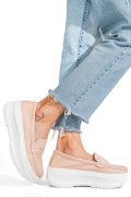 MOCASINI ROZ PIELE NATURALA FSP002295