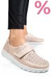 Mocasini bej piele naturala dspx22026