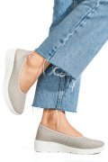 ESPADRILE GREY PIELE NATURALA FSP003-641