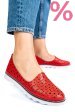 Espadrile rosii piele naturala 9pc72