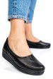 Pantofi negri piele naturala 0pc5mm