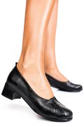 PANTOFI NEGRI PIELE NATURALA 1PC002MM
