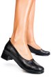 Pantofi negri piele naturala 1pc002mm