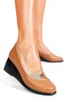 Pantofi maro piele naturala 0pc75