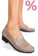 Pantofi crem piele naturala 2pc01mm