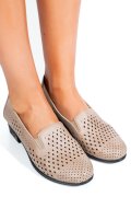 PANTOFI CREM PIELE NATURALA 2PC01MM
