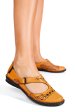 Espadrile maro piele naturala 1pc407-2