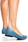 BALERINI ALBASTRI PIELE NATURALA 0PC5