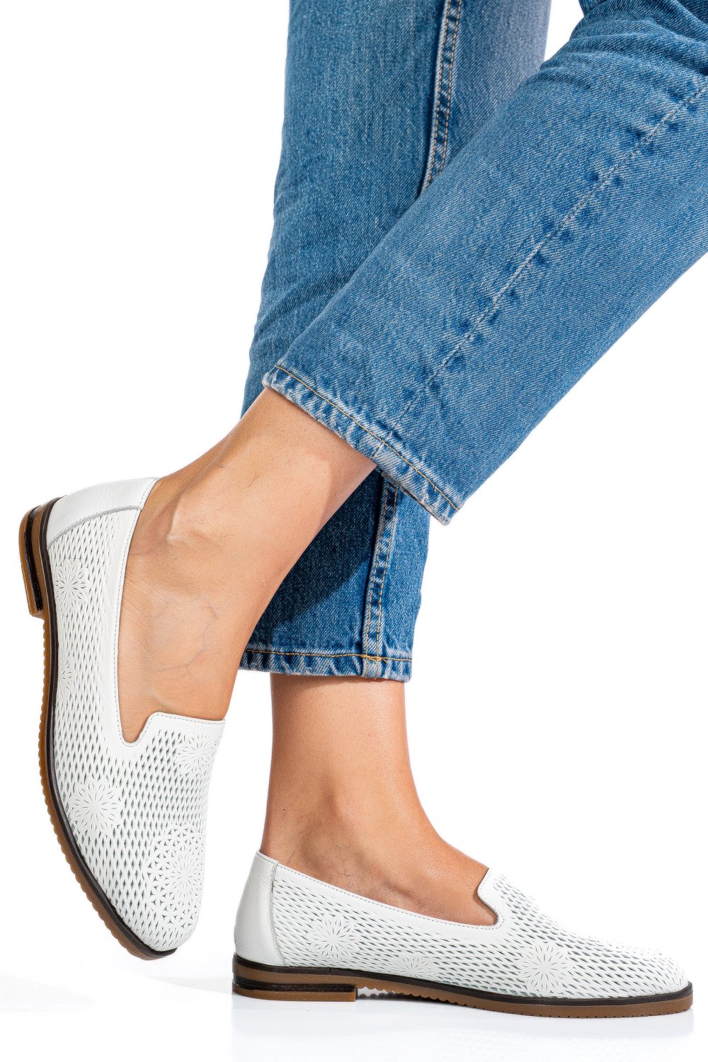 ESPADRILE ALBE PIELE NATURALA 3PC50