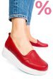 Pantofi rosii piele naturala 2pc007