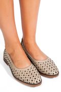 BALERINI TAUPE PIELE NATURALA 3PC26