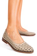 BALERINI TAUPE PIELE NATURALA 3PC26