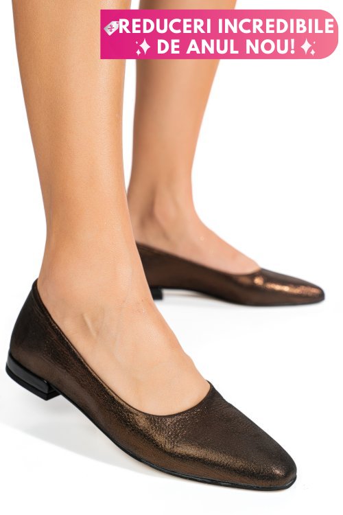 Balerini pewter piele naturala apckadia04