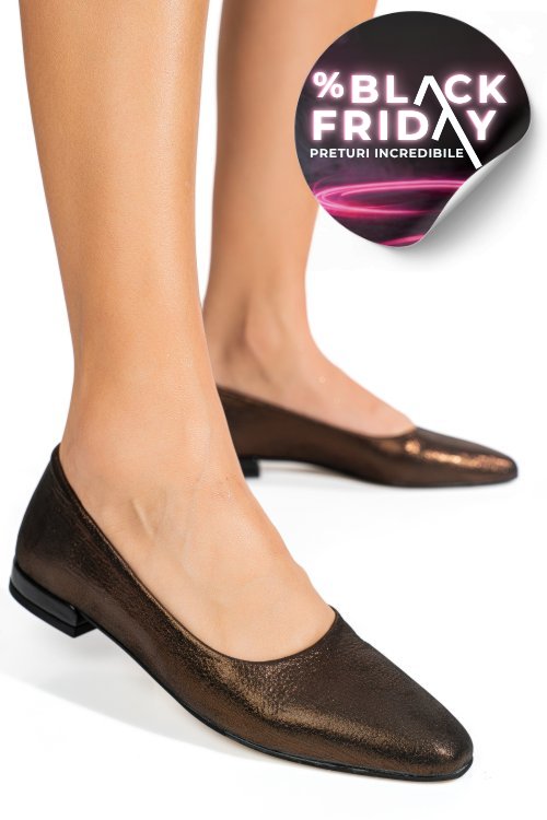 Balerini pewter piele naturala apckadia04