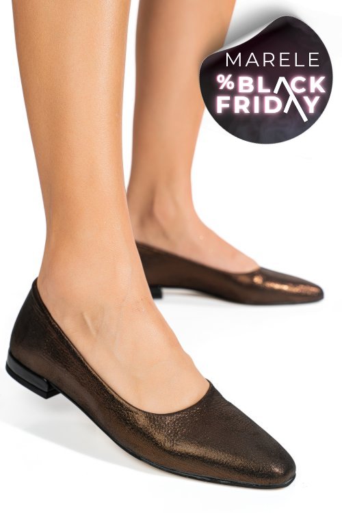 Balerini pewter piele naturala apckadia04