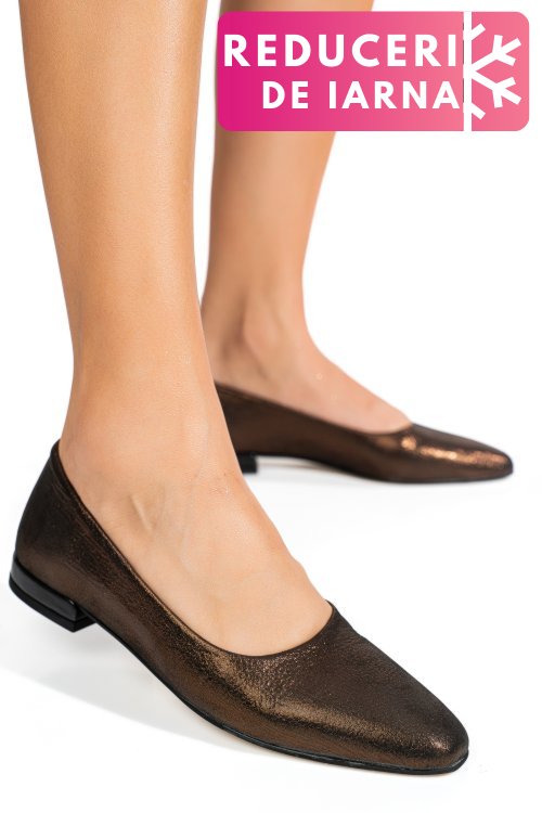 Balerini pewter piele naturala apckadia04