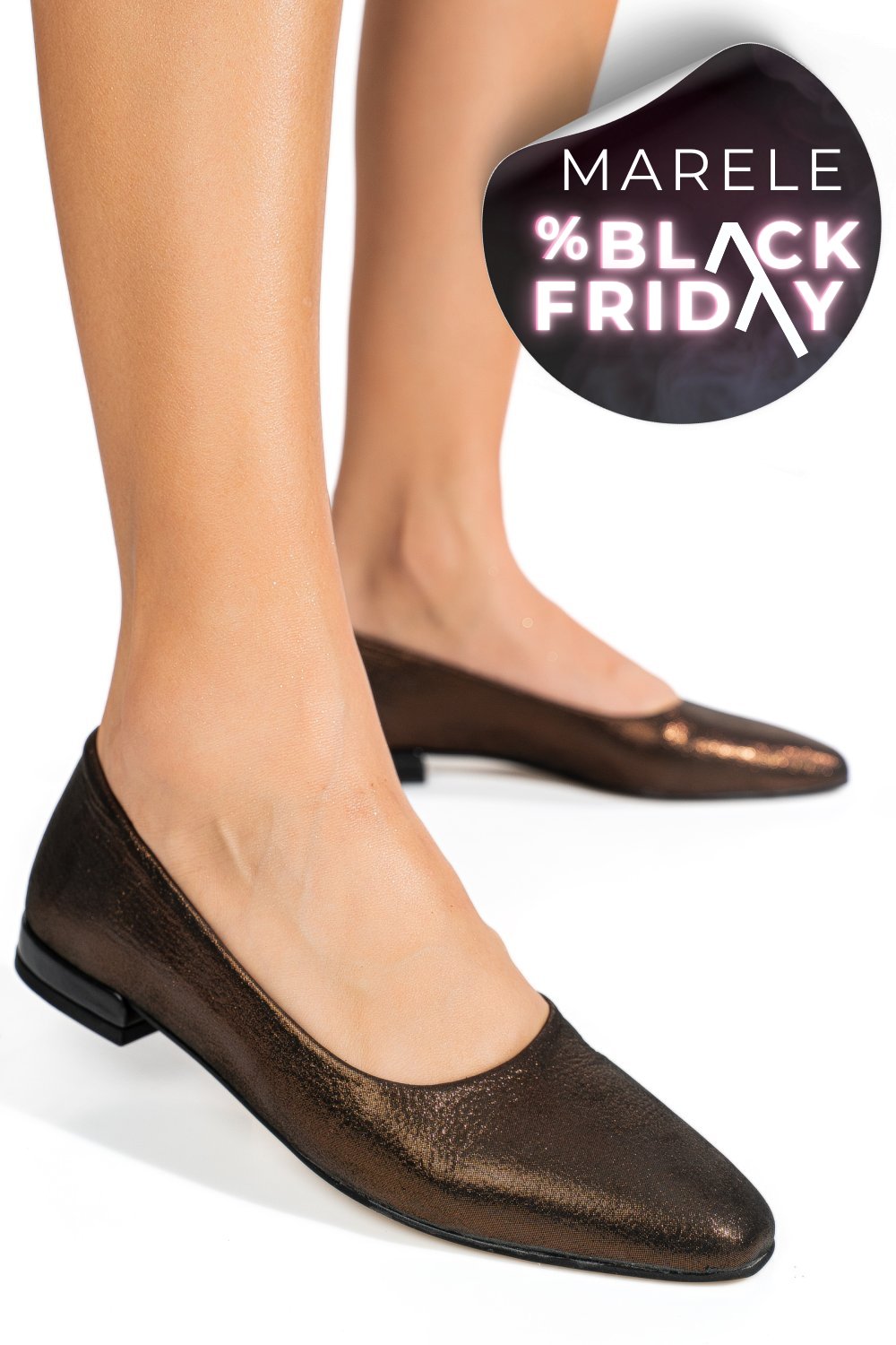 BALERINI PEWTER PIELE NATURALA APCKADIA04