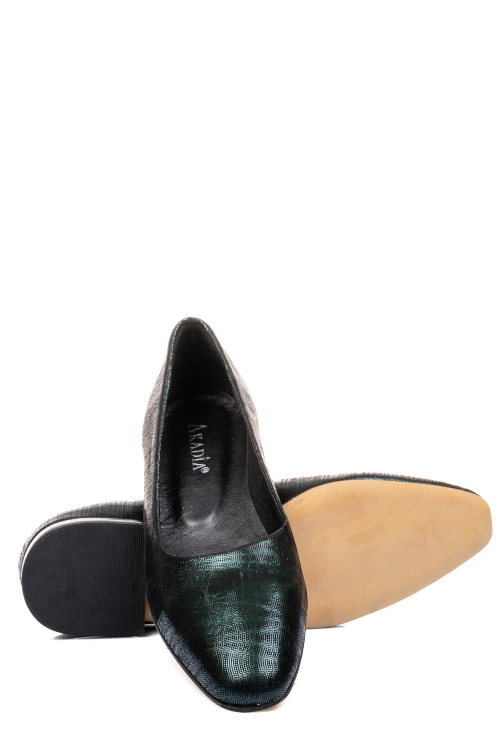 BALERINI VERZI PIELE NATURALA 0PC6