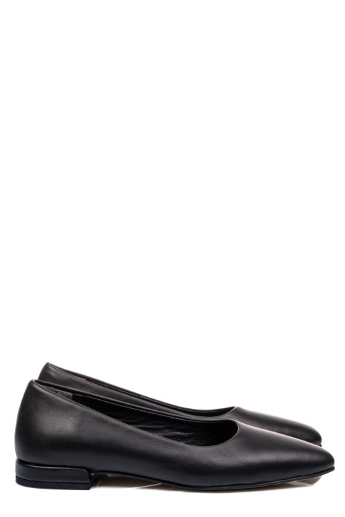 Pantofi negri piele naturala 0pc137