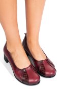 PANTOFI VISINII PIELE NATURALA 1PC002MM
