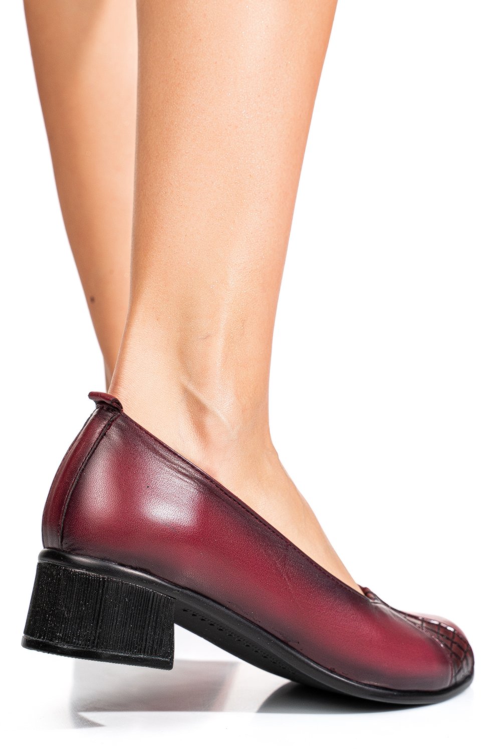 PANTOFI VISINII PIELE NATURALA 1PC002MM
