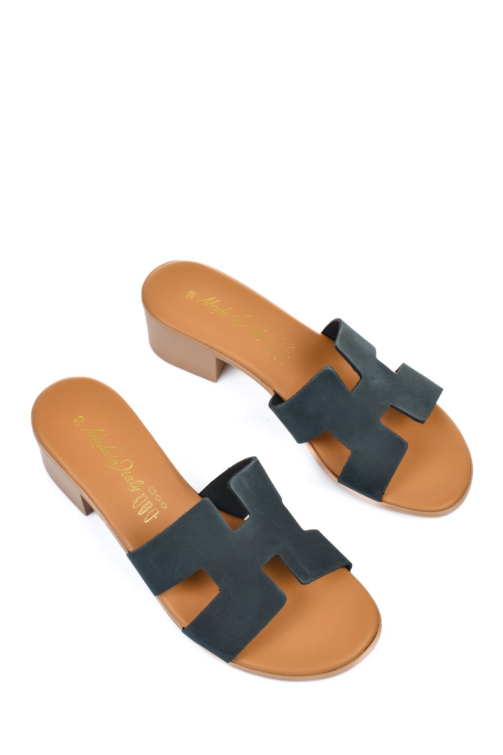 PAPUCI BLEUMARIN PIELE NATURALA NABUK HTACCO