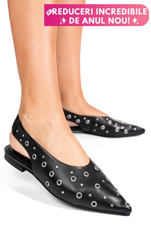 Pantofi negri piele naturala es77m8869