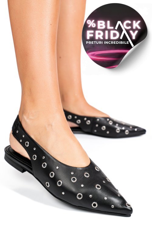 Pantofi negri piele naturala es77m8869