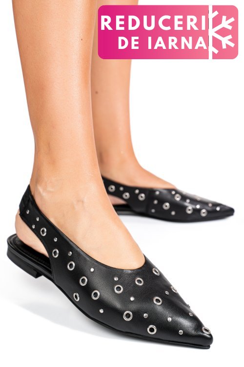 Pantofi negri piele naturala es77m8869