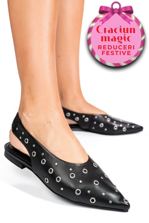 Pantofi negri piele naturala es77m8869