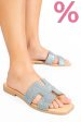 Papuci gri glitter piele naturala hsp100tj