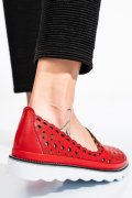 ESPADRILE ROSII PIELE NATURALA 9PC73