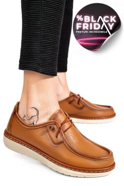 MOCASINI MARO PIELE NATURALA 1PC960