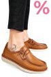 Mocasini maro piele naturala 1pc960
