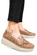 Pantofi bej piele naturala 2pc005mm