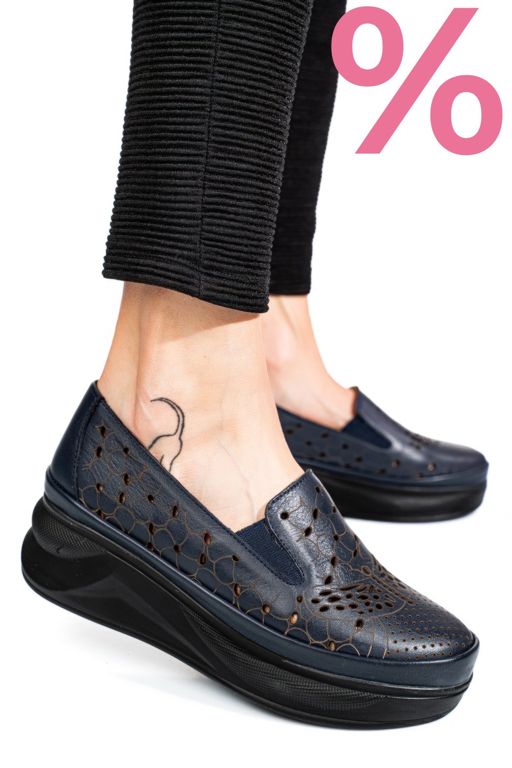 PANTOFI BLEUMARIN PIELE NATURALA 2PC005MM