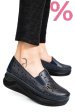 Pantofi bleumarin piele naturala 2pc005mm