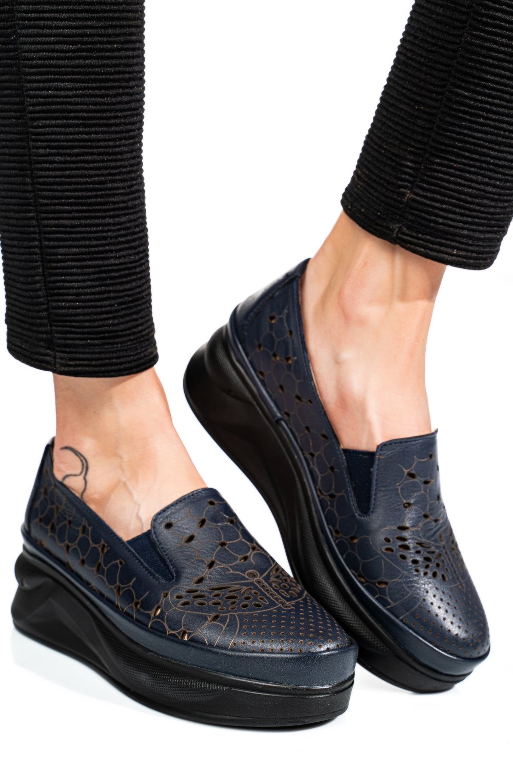 PANTOFI BLEUMARIN PIELE NATURALA 2PC005MM